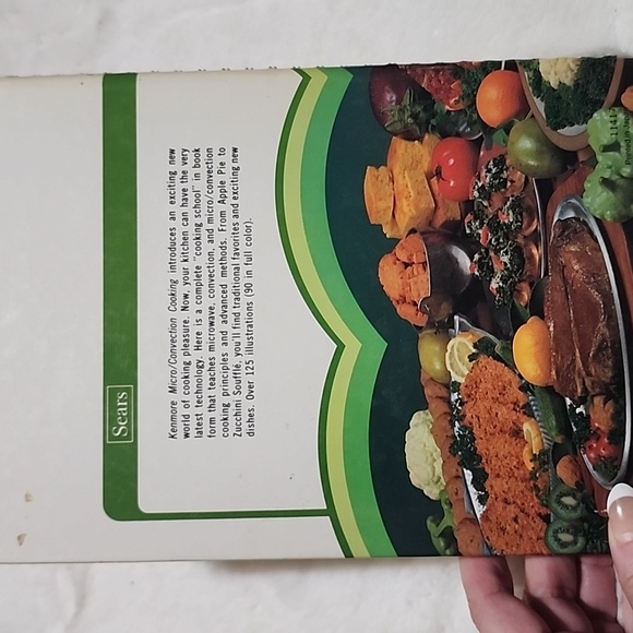 VINTAGE KENMORE MUCRO/ CONVECTION COOKBOOK. SEARS. - Picture 8 of 9